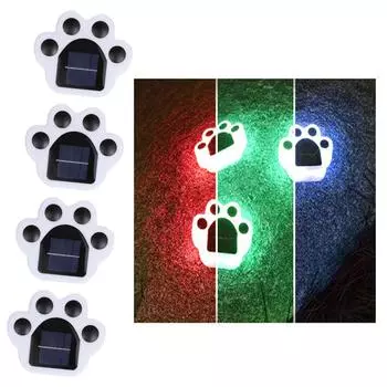 Открытый водонепроницаемый солнечный свет садовый плагин солнечный свет светодиодный подземный светильник Free Size разноцветный