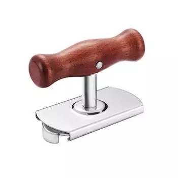 Открывалка для банок для крышек 1-4 дюйма, стальная открывалка для консервных банок, быстро открывающаяся кухонная открывалка для бутылок из нержавеющей стали