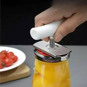 Открывалка для банок, регулируемая открывалка для банок и крышек, открывалка для бутылок из нержавеющей стали, винные пивные банки, аксессуары, кухонные гаджеты зелёный