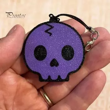 Открывалка для банок с газировкой в виде черепа, открывалка для банок с брелоком, защитный колпачок для открывалки с застежкой-молнией в виде черепа для газировки, пива и напитков C