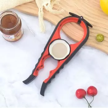 Открывалка для банок, удобная открывалка для бутылок. Откручивающаяся крышка. Быстрое открытие. Приготовление пищи. Повседневное использование для слабых рук и больных артритом.