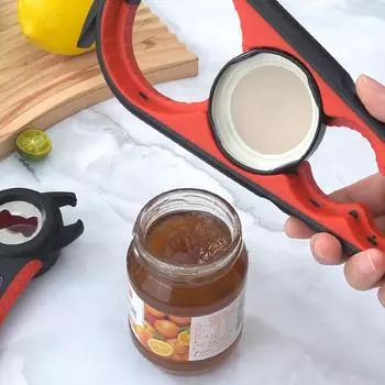Открывалка для банок, удобная открывалка для бутылок. Откручивающаяся крышка. Быстрое открытие. Приготовление пищи. Повседневное использование для слабых рук и больных артритом.