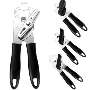 Открывалка для банок Yousheng, профессиональная, многофункциональная, эргономичная, безопасная, с ручным управлением, открывалка для банок с боковым разрезом, кухонный инструмент A