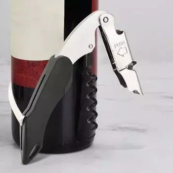 Открывалка для бутылок черного пива Sharp Практичная инструкция 2 в 1