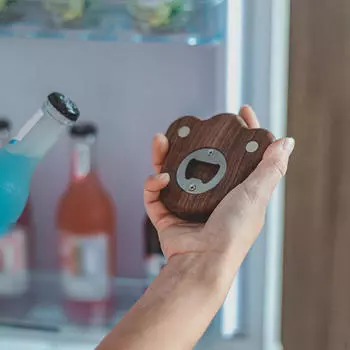 Открывалка для бутылок, держащаяся на холодильнике, отличительная банка для пива в отеле, автофургоне