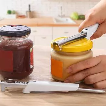 Открывалка для бутылок для пожилых людей, больных артритом, слабые руки, ручная открывалка для крышек с регулируемым размером губок, нескользящая открывалка для банок для бутылок с пивом и напитками 1pc