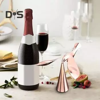 Открывалка для бутылок Flying Bird с вращающимся основанием, металлический стержень, аксессуар для пива, вина, креативное украшение для рабочего стола, подарок серебряный