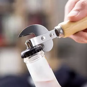 Открывалка для бутылок и банок Канистры Консервный нож Ручной съемник крышек Многофункциональные гаджеты Кухонные принадлежности