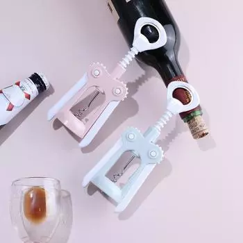 Открывалка для бутылок из АБС-пластика Усовершенствованный вращающийся винт Практичный инструмент для удаления винных пробок Открывалка для бутылок