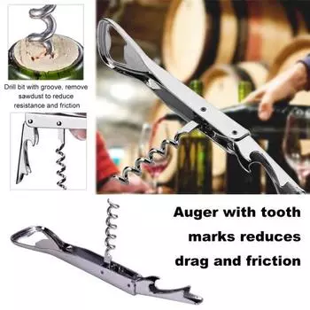 Открывалка для бутылок из нержавеющей стали для слабых рук, прочная ручная открывалка для крышек и