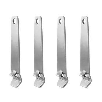 Открывалка для бутылок из нержавеющей стали, многофункциональная открывалка для крышек, флакон с жидкостью для полости рта, ампула, открывалка для бутылок, инструмент, кухонные аксессуары 4PC