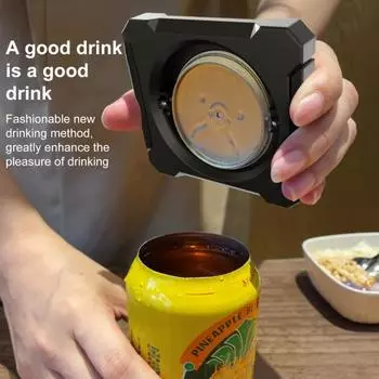 Открывалка для бутылок из нержавеющей стали Yousheng, открывалка для банок с газировкой и пивом, ручной резак для семейной кухни, машина для резки банок оранжевый