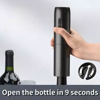 Открывалка для бутылок красного вина, электрическая бытовая открывалка для вина, открывалка для бутылок красного вина, автоматическая открывалка для бутылок вина, отвертка 1pc