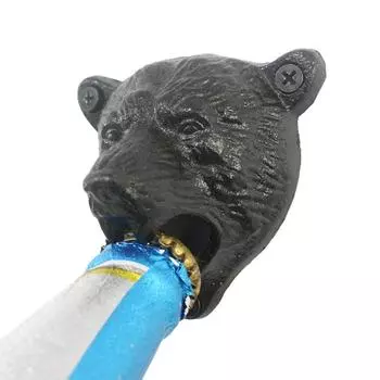 Открывалка для бутылок настенная открывалка для пивных бутылок настенная открывалка для пивных бутылок винтажный чугунный штопор для бара кухонные принадлежности