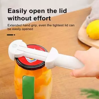 Открывалка для бутылок Регулируемая выдвижная Экономящая труд высокопрочная нержавеющая сталь Магнитная открывалка для банок Вино красный