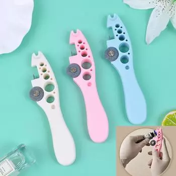 Открывалка для бутылок с ампулами для резки бутылок медсестры, открывалка для стеклянных бутылок медицинского наждака белый