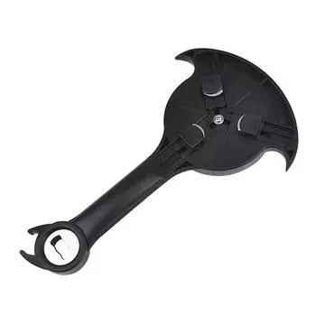 Открывалка для бутылок с удобной ручкой, даже давление, экономит труд, простое управление, открывалка для консервных банок, многофункциональный инструмент чёрный