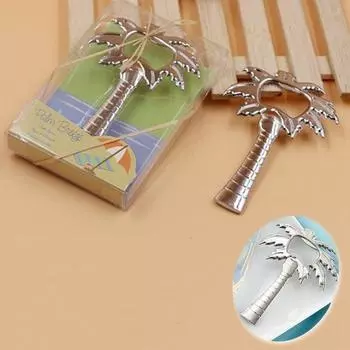 Открывалка для бутылок Серебряный цвет Пальма Винный барный инструмент Подарок на свадьбу золотой