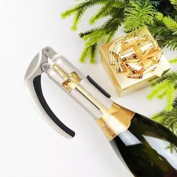 Открывалка для бутылок шампанского. Съемник пробок и пробка для вина. Простой в использовании съемник пробок. Съемник пробок для игристого вина. 1 Set