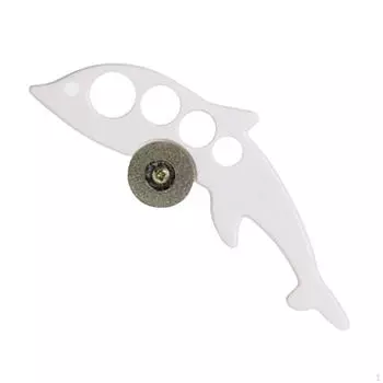 Открывалка для бутылок в ампулах, резак для бутылок в форме рыбы для салонов красоты, розничных покупателей