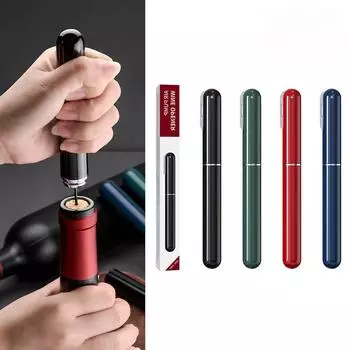 Открывалка для бутылок вина с воздушным насосом, портативный штопор для вина, штифт из нержавеющей стали, штопор для вина под давлением воздуха для домашних вечеринок, инструменты для вина