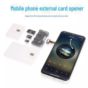 Открывалка для карт Android Cable: Адаптер Nano-Mini для горизонтальной/вертикальной активации 4-in-1 + one short A cable