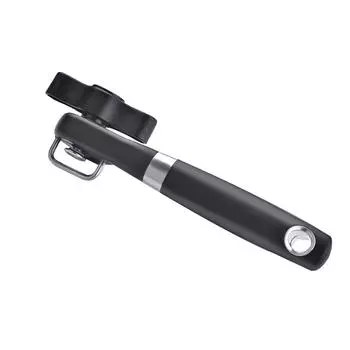 Открывалка для консервных банок из нержавеющей стали, ручной консервный нож, ручной консервный нож чёрный