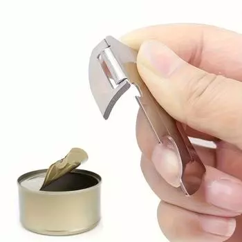Открывалка для консервных банок из нержавеющей стали, многофункциональная открывалка для откручивания крышек, экономящая труд, для дома, регулируемая складная открывалка для бутылок, кухонные принадлежности