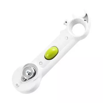 Открывалка для консервных банок/открывалка для бутылок 6-в-1 Многофункциональный гаечный ключ