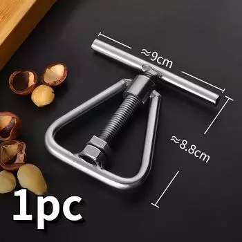 Открывалка для орехов Артефакт Грецкий орех Макадамия Зажим для орехов Открывалка для скорлупы Открывалка для фруктов Зажим для открывания орехов 1pc белый