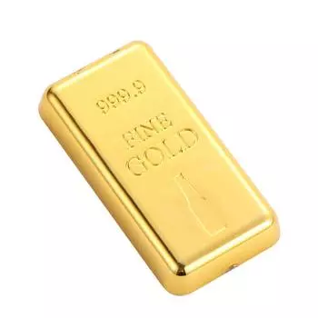 Открывалка для пивных бутылок из нержавеющей стали, индивидуальная упаковка, имитация золотого кирпича, открывалка для пива в барах и ресторанах