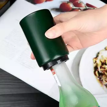Открывалка для пивных бутылок из нержавеющей стали, автоматические кухонные принадлежности, крышка для пивной газировки, открывалка для бутылок красного вина, принадлежности для бара, кухонный инструмент чёрный