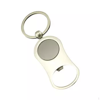 Открывалка для пивных бутылок Металлический брелок из цинкового сплава Практичный брелок-подвеска для 3.5cmx6.4cm