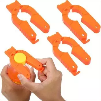 Открывалка для пластиковых бутылок, 3-х элементная открывалка для бутылок с водой, открывалка для банок с апельсиновой газировкой, многоцелевая открывалка для бутылок с водой 3 в 1.