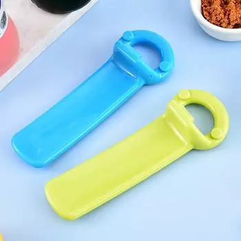 Открывалка для пластиковых бутылок, открывалка для пивных бутылок, консервный нож, кухонные принадлежности, ручная открывалка для бутылок, винт с противоскользящей крышкой синий