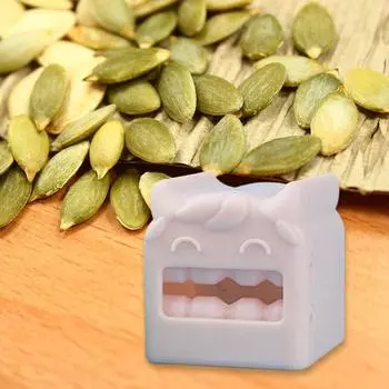 Открывалка для семян дыни, защищающая зубы, многофункциональная для домашней кухни (розовый)