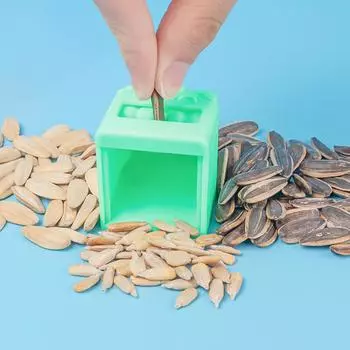 Открывалка для семян дыни, защищающая зубы, многофункциональная для домашней кухни (зеленый)