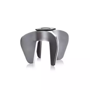 Открывалка для шампанского Vacu Vin - Инструмент из нержавеющей стали для открывания бутылок с винтовыми крышками, кроненпробками и бутылками шампанского - Удобная ручка, регулируемый размер -