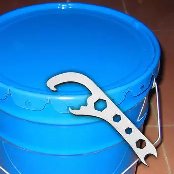 Открывалка для ведер, ручной ручной инструмент для снятия крышек с банок и красок 4.7mm Thickness