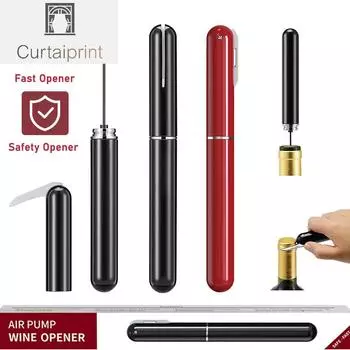 Открывалка для винных бутылок, винный штопор, банка для удаления пробки, насос для давления воздуха, барные инструменты синий