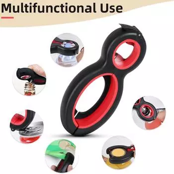 Открывалки для бутылок для пожилых людей, многофункциональная открывалка для пива Cenivi 6-в-1 для слабых рук, страдающих артритом, легкая открывалка, кухонные гаджеты