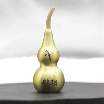 Открывающаяся фигурка тыквы, художественное ремесло, тонкий символ, медная модель тыквы «сделай сам», для рабочего стола