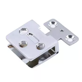 Открывающаяся петля для двери шкафа, петля для бокала для вина, стеклянный зажим 1.0