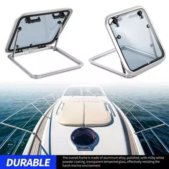 Открывающийся иллюминатор для лодки, окно-иллюминатор для лодки, прочное внешнее водонепроницаемое люковое окно для морской яхты, автофургона