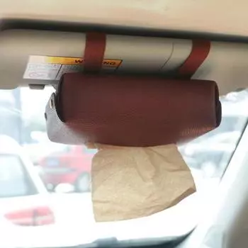 Отличная большая емкость из искусственной кожи бумажная коробка подвесного типа тканевое украшение для салона автомобиля для дома чёрный