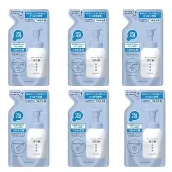 Отличная цена, 6 штук в упаковке, сменный блок пенного мыла Collage furufuru 210 мл x 6 штук