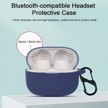 Отличная грязеотталкивающая защита от падения и отпечатков пальцев, беспроводная защитная коробка для наушников, чехол для наушников