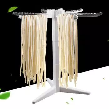 Отличная многофункциональная простая установка, практичная подставка для сушки лапши с 6 стержнями для кухонной подставки для сушки макарон белый