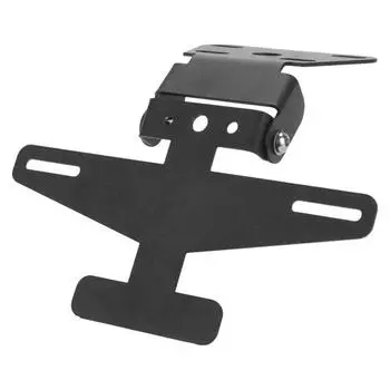 Отличная рамка номерного знака мотоцикла, универсальные металлические запасные части чёрный