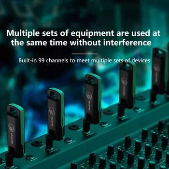 Отличная стабильность сигнала с низкой задержкой, басовый приемник, стабильная передача, гитарный передатчик для